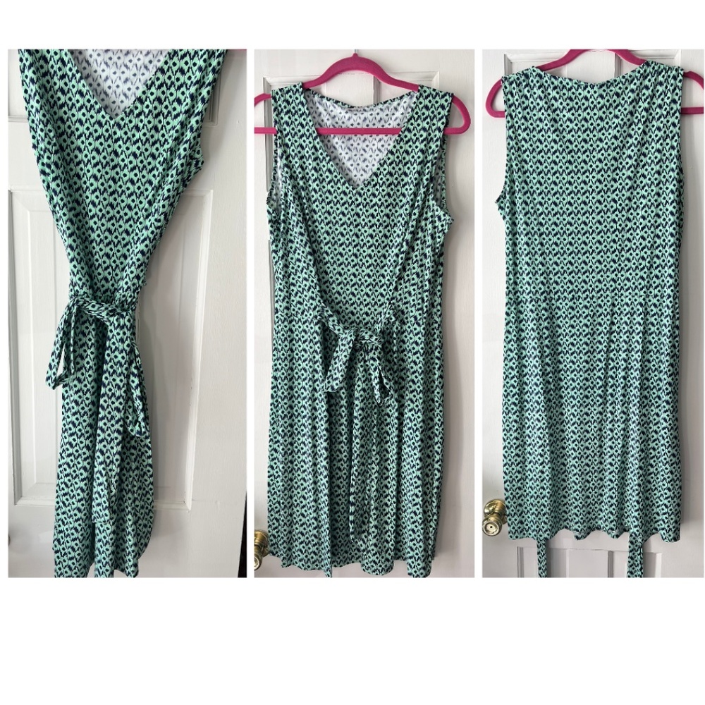 Ellie Kai Sleeveless Dress with Wrap around ties